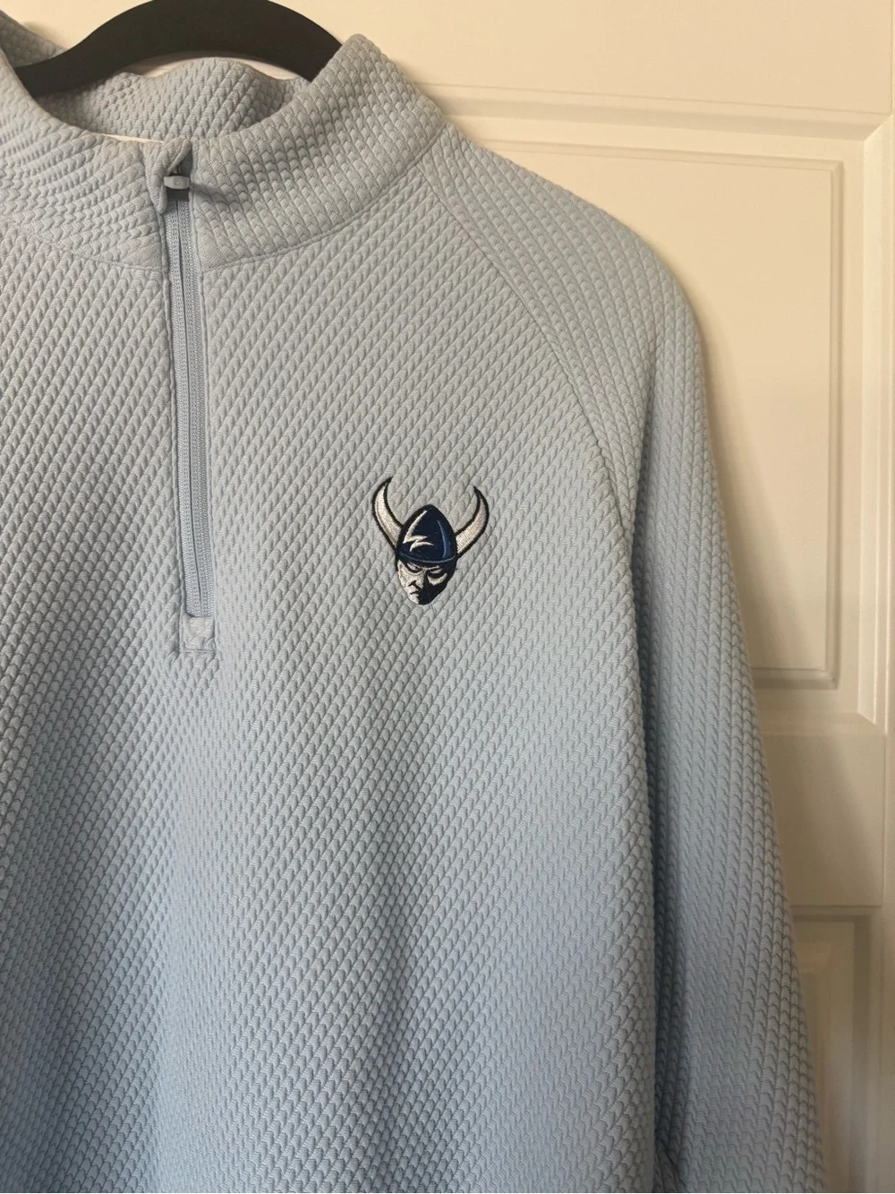 Puma Western Washington University Vikings quarter zip Pullover Sweater